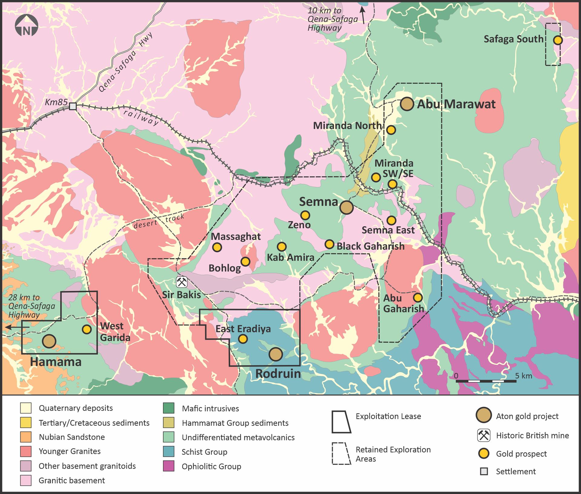 Aton Reports Final Results from The Abu Marawat Diamond Drill Programme, Including 39.55 G/T Gold And 161 G/T Silver Over 3.90 Metres from The JVZ Structure, And 9.63 G/T Gold And 86.5 G/T Silver Over 17.70 Metres from the CVZ