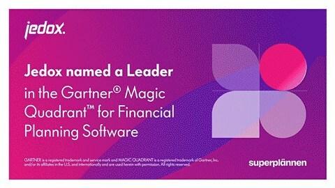 Jedox Named a Leader in the Gartner® Magic Quadrant™ for Financial Planning Software