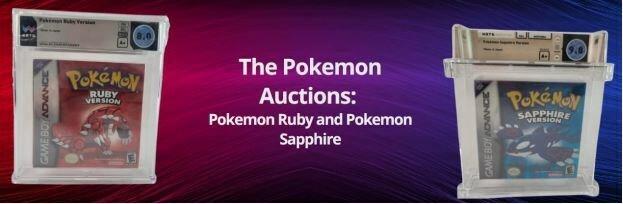 PropertyRoom.com Presents: Pokemon Ruby and Pokemon Sapphire Auctions