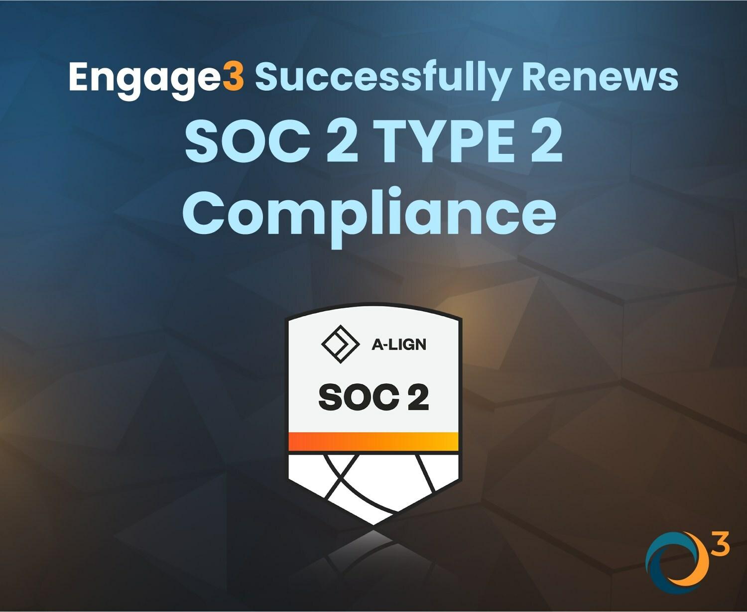 Engage3 Successfully Renews SOC 2 Type 2 Compliance for Price Image Management Suite